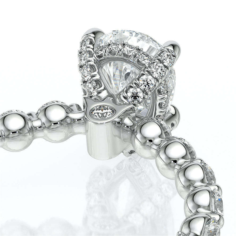 Vanguard-2201PS-18K White Gold Pear