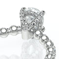 Verragio Halo Pear Engagement Ring