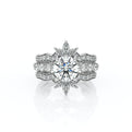 Vanguard-2201R-14K White Gold Round