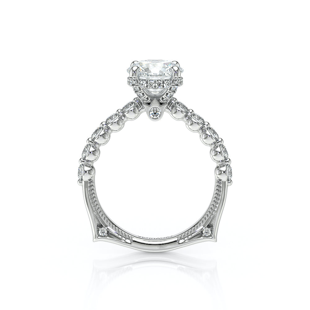 Vanguard-2201R-14K White Gold Round