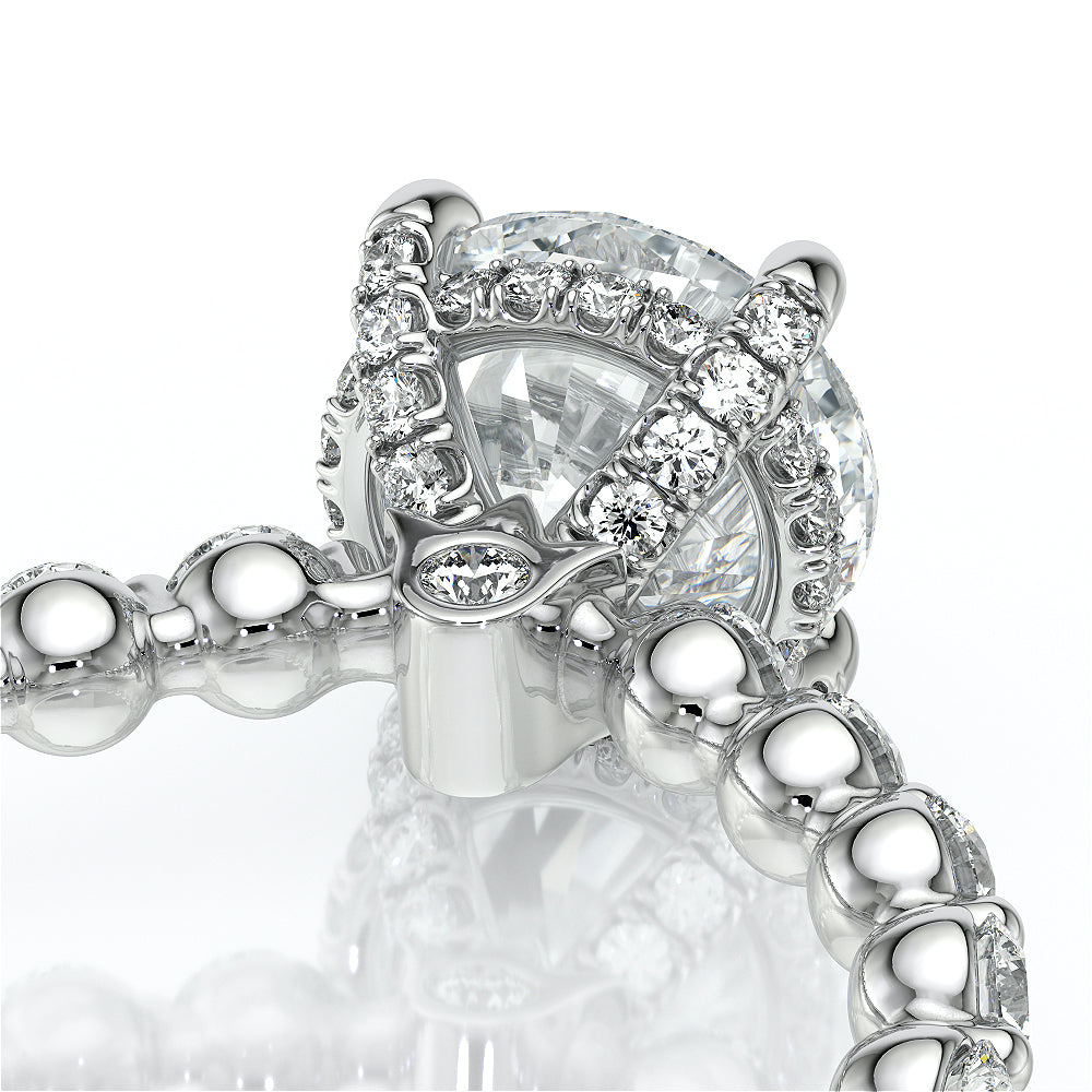 Vanguard-2201R-14K White Gold Round