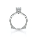 Verragio Halo Emerald Engagement Ring
