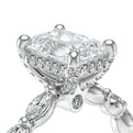 Verragio Halo Emerald Engagement Ring