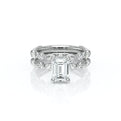 Verragio Halo Emerald Engagement Ring