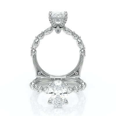 Verragio Halo Oval Engagement Ring