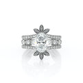 Vanguard-2202OV-14K White Gold Oval