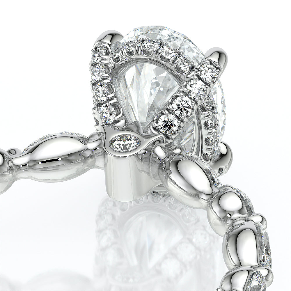 Vanguard-2202OV-14K White Gold Oval