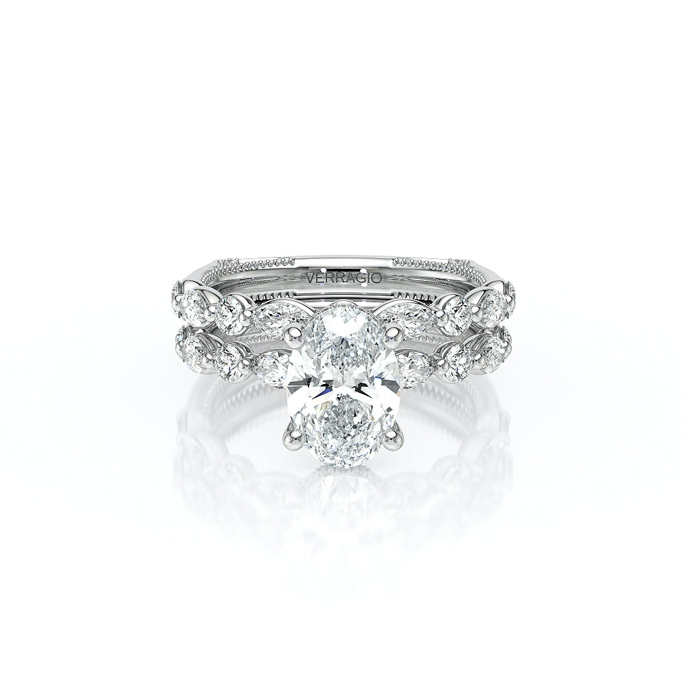 Vanguard-2202OV-14K White Gold Oval