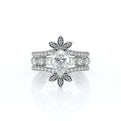 Vanguard-2202PS-14K White Gold Pear
