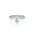 Verragio Halo Pear Engagement Ring