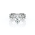 Verragio Halo Pear Engagement Ring