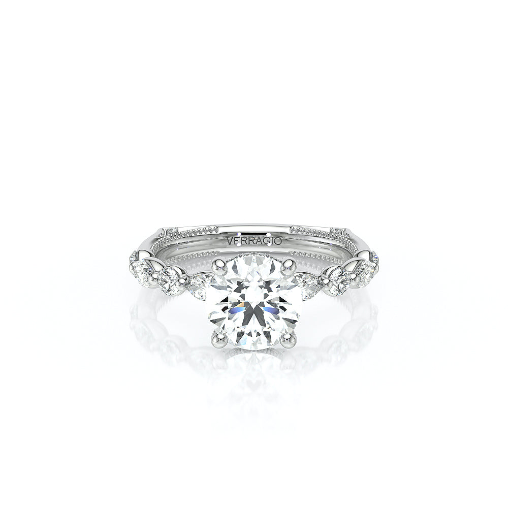 Verragio Halo Round Engagement Ring