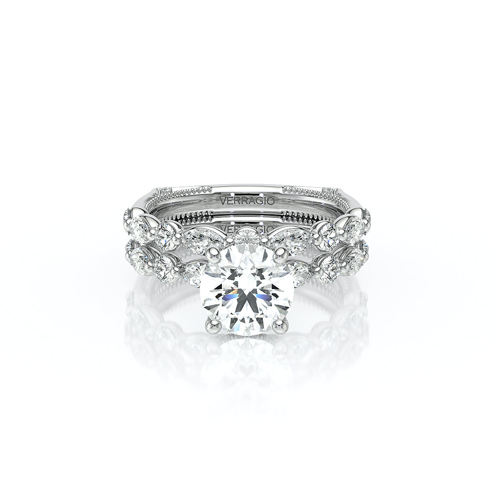 Verragio Halo Round Engagement Ring