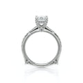 Verragio Halo Emerald Engagement Ring