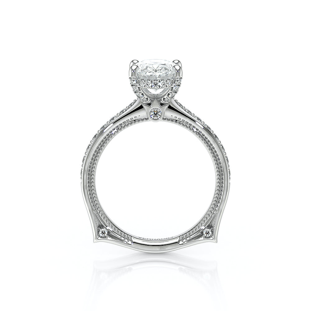 Vanguard-2203OV-14K White Gold Oval