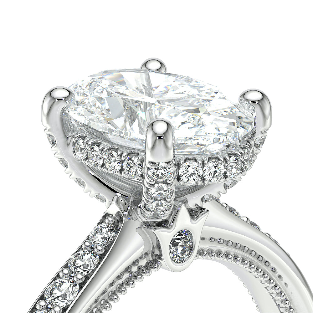 Verragio Halo Oval Engagement Ring