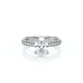 Verragio Halo Oval Engagement Ring