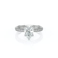 Verragio Halo Pear Engagement Ring