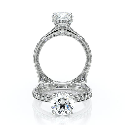 Verragio Halo Round Engagement Ring