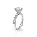 Vanguard-2203R-18K White Gold Round
