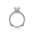 Vanguard-2203R-14K White Gold Round