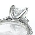 Vanguard-2204P-14K White Gold Princess