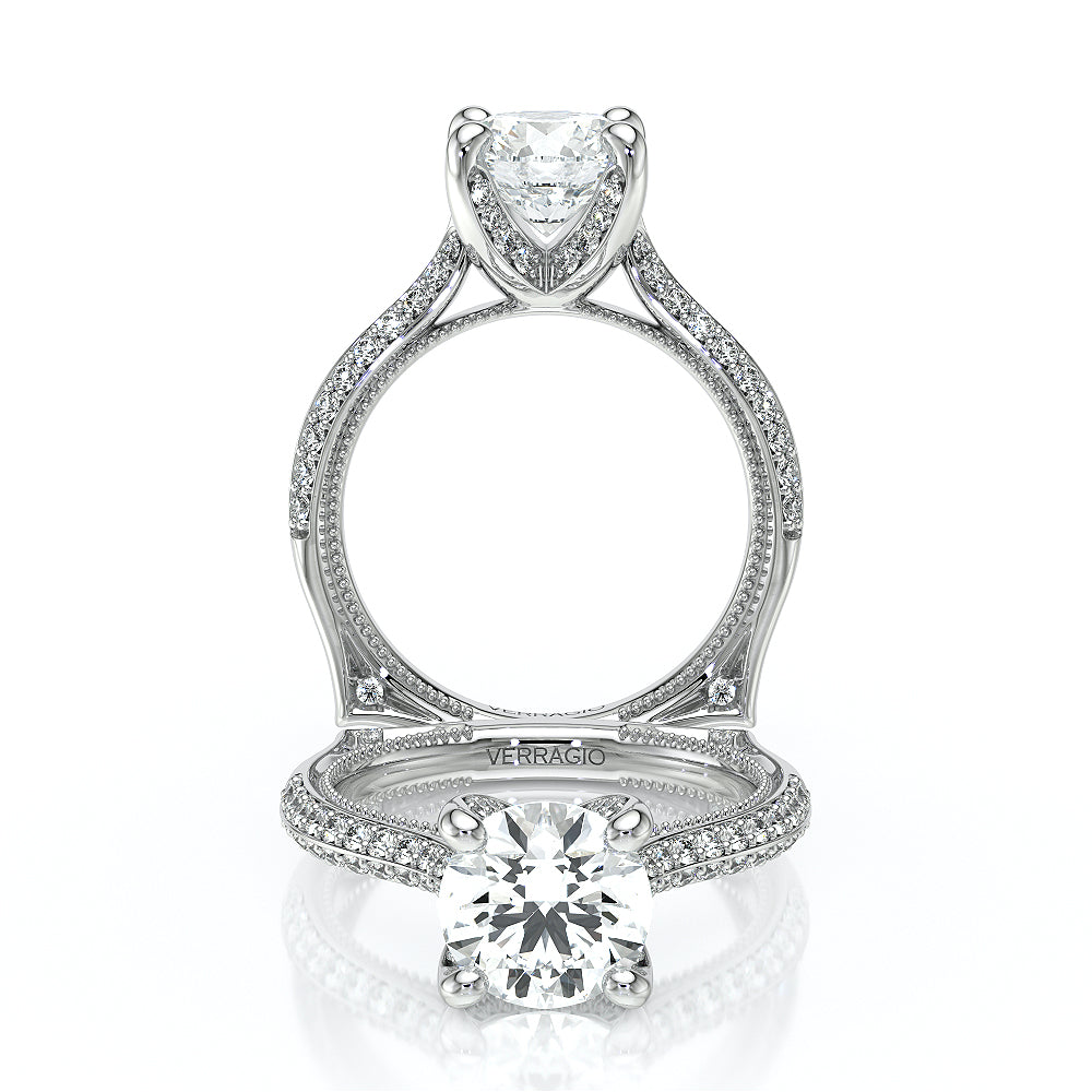 Verragio Halo Round Engagement Ring