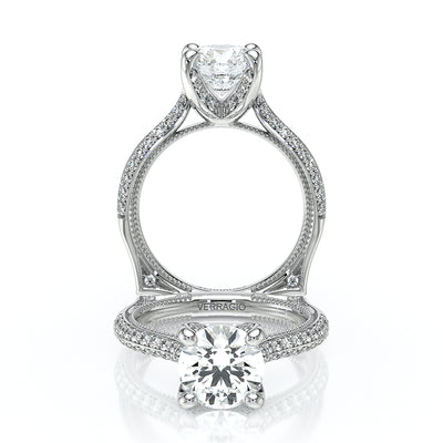 Verragio Halo Round Engagement Ring