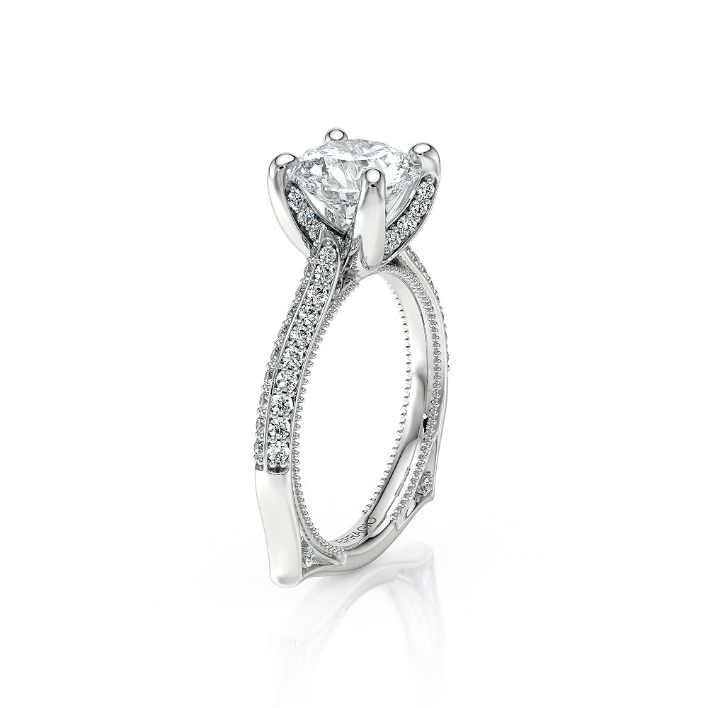 Verragio Halo Round Engagement Ring