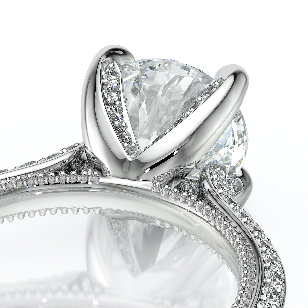 Verragio Halo Round Engagement Ring