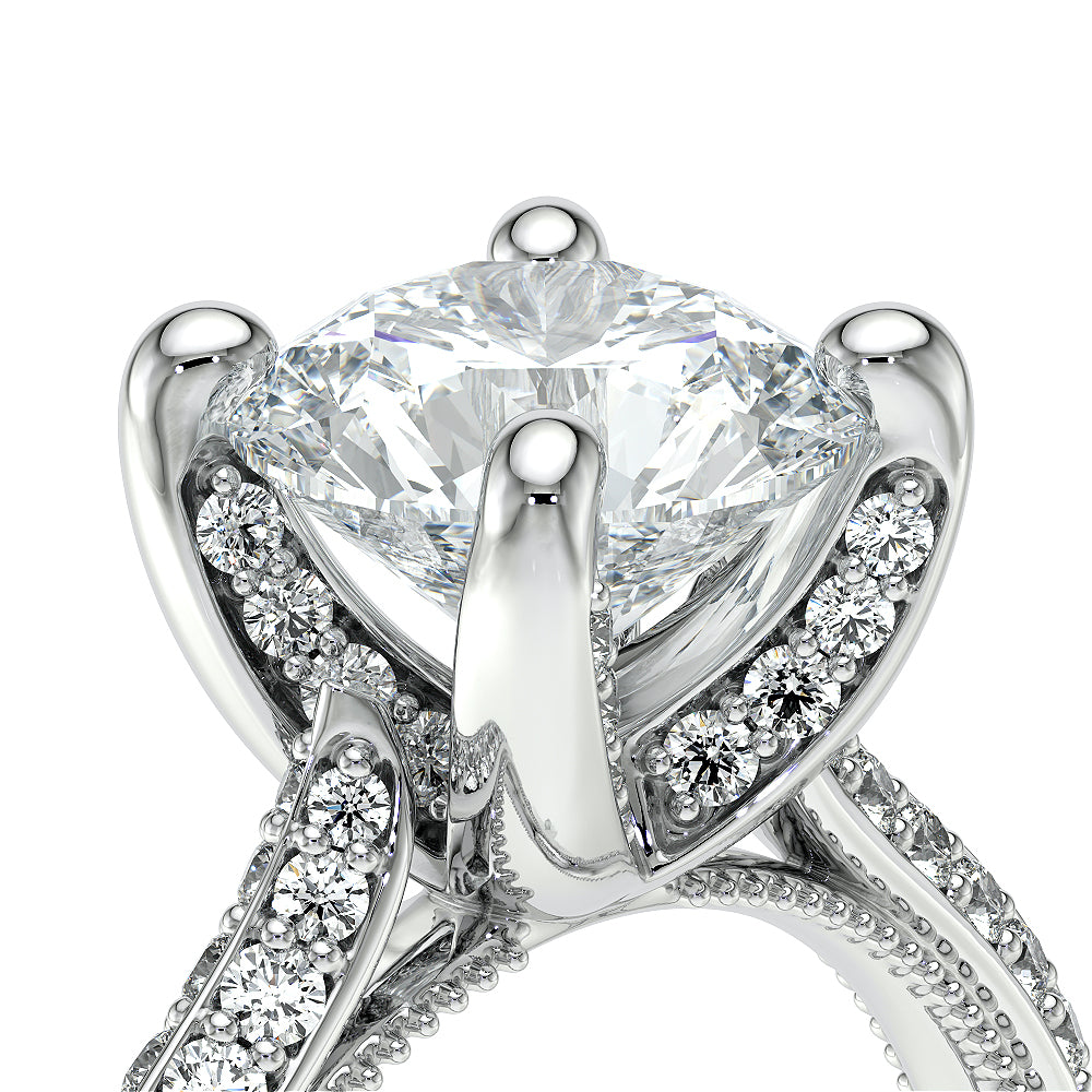 Verragio Halo Round Engagement Ring