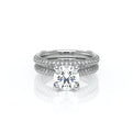 Verragio Halo Round Engagement Ring