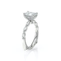 Verragio Halo Emerald Engagement Ring