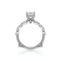 Verragio Halo Emerald Engagement Ring