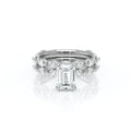 Vanguard-2205EM-14K White Gold Emerald
