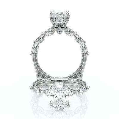 Verragio Halo Oval Engagement Ring