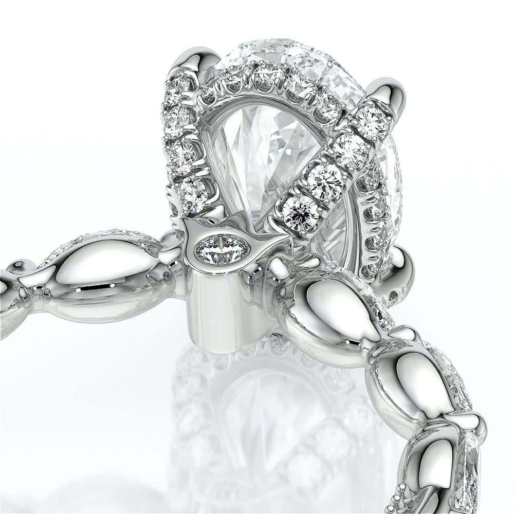 Verragio Halo Oval Engagement Ring