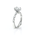 Vanguard-2205ps-14k White Gold Pear