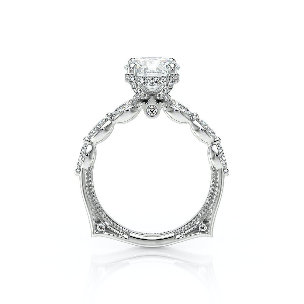 Verragio Halo Round Engagement Ring