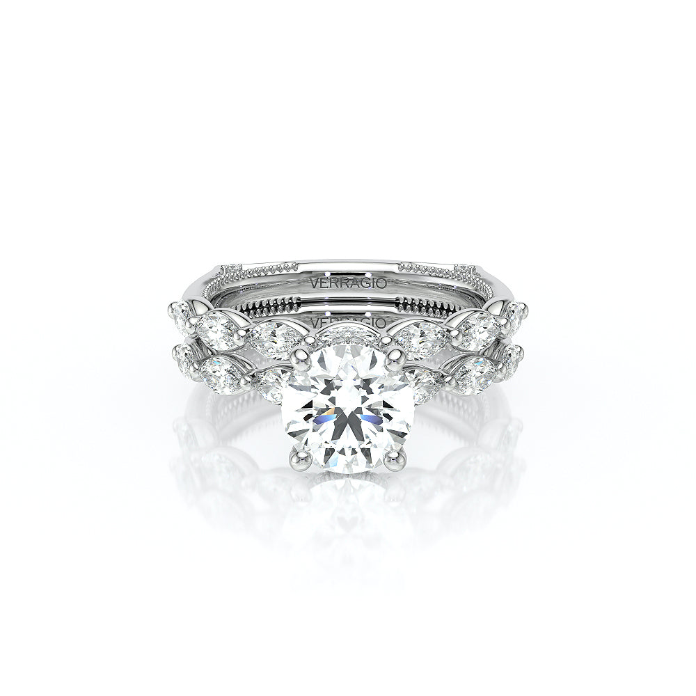 Vanguard-2205r-18k White Gold Round