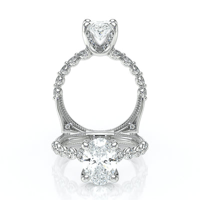 Verragio Halo Oval Engagement Ring
