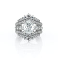 Vanguard-2206OV-14K White Gold Oval