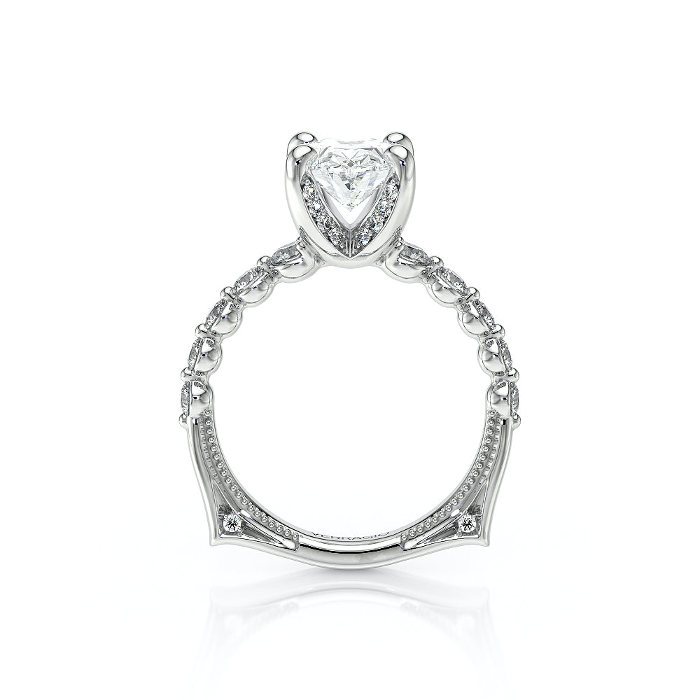 Vanguard-2206OV-14K White Gold Oval