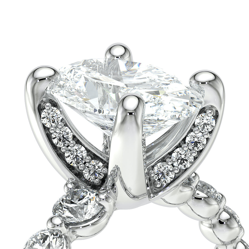 Vanguard-2206OV-18K White Gold Oval