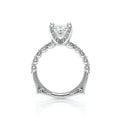 Verragio Halo Princess Engagement Ring