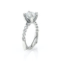 Verragio Halo Round Engagement Ring