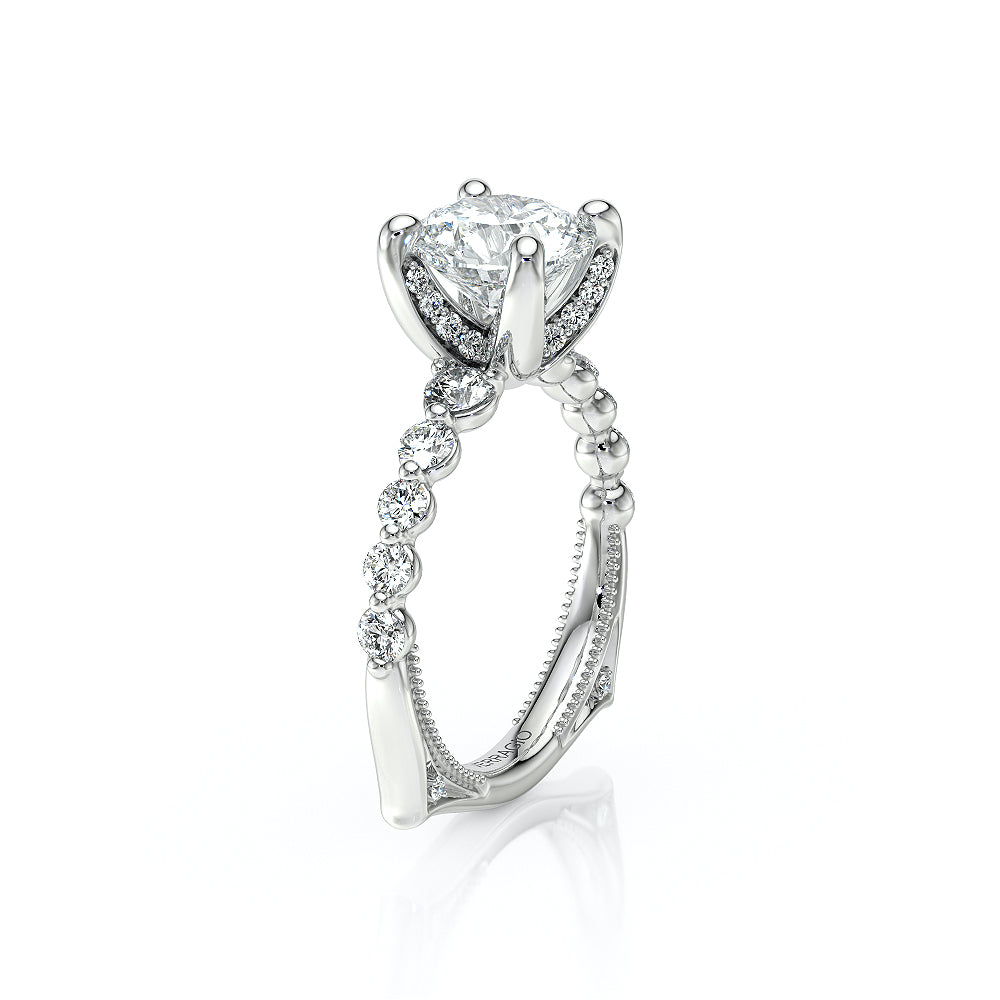 Verragio Halo Round Engagement Ring