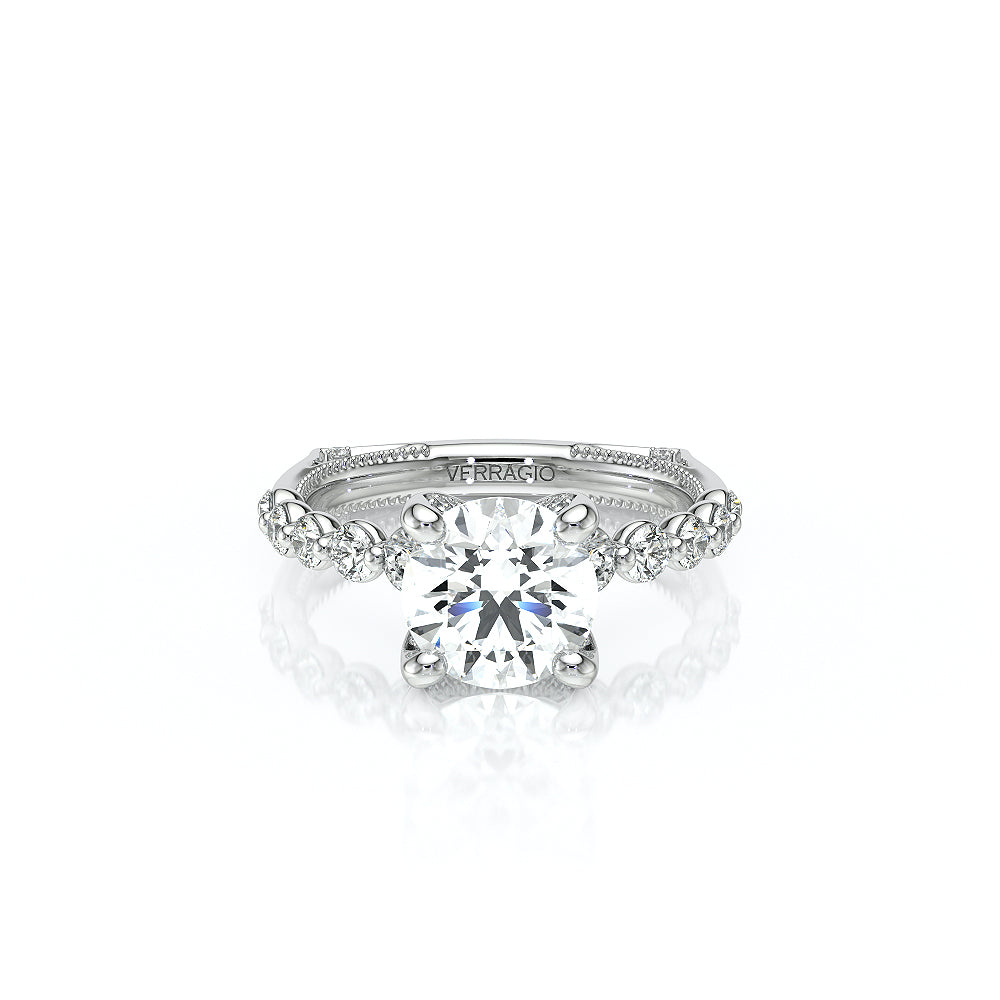 Verragio Halo Round Engagement Ring