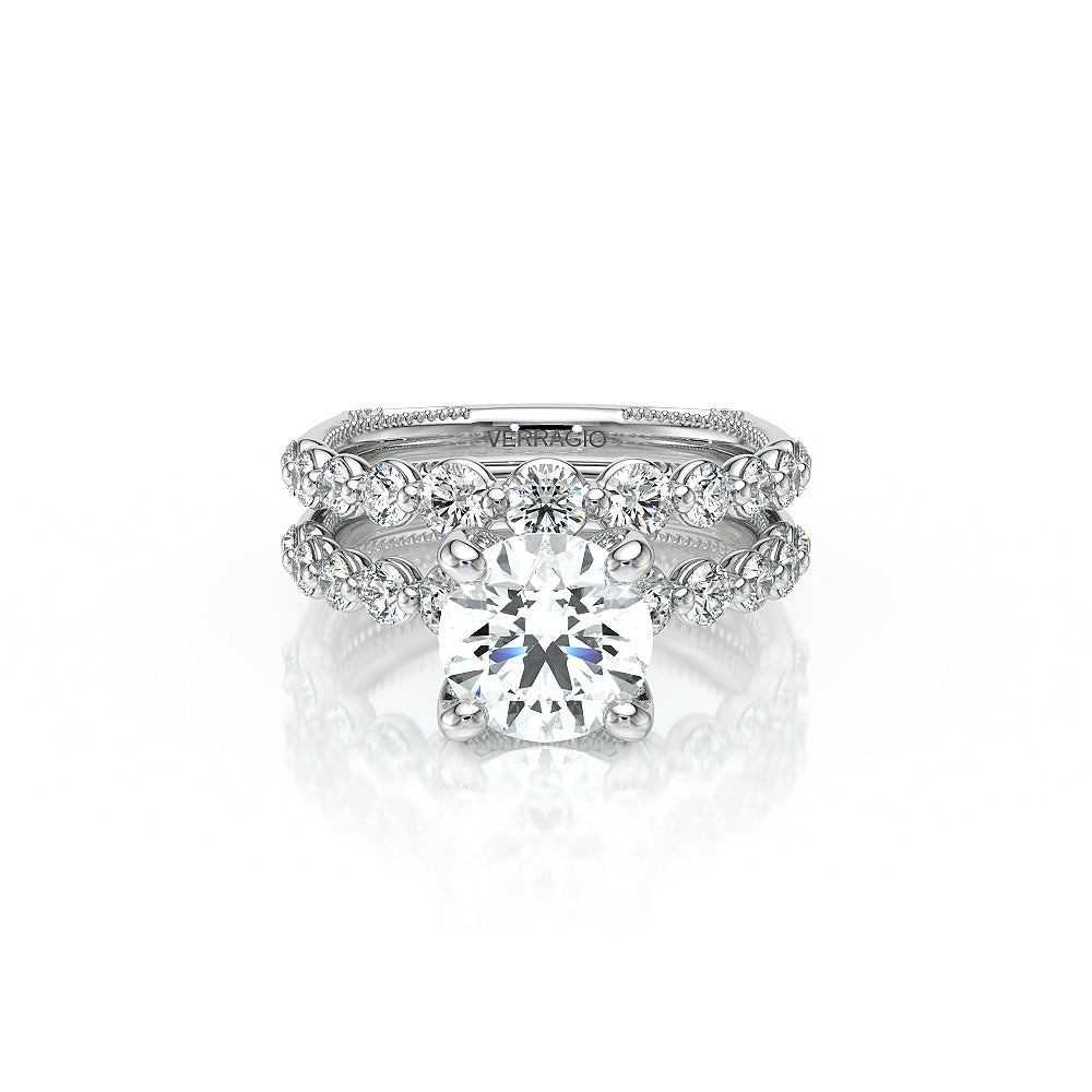 Verragio Halo Round Engagement Ring