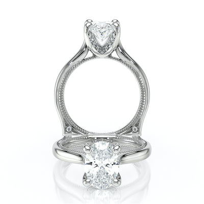 Verragio Halo Oval Engagement Ring